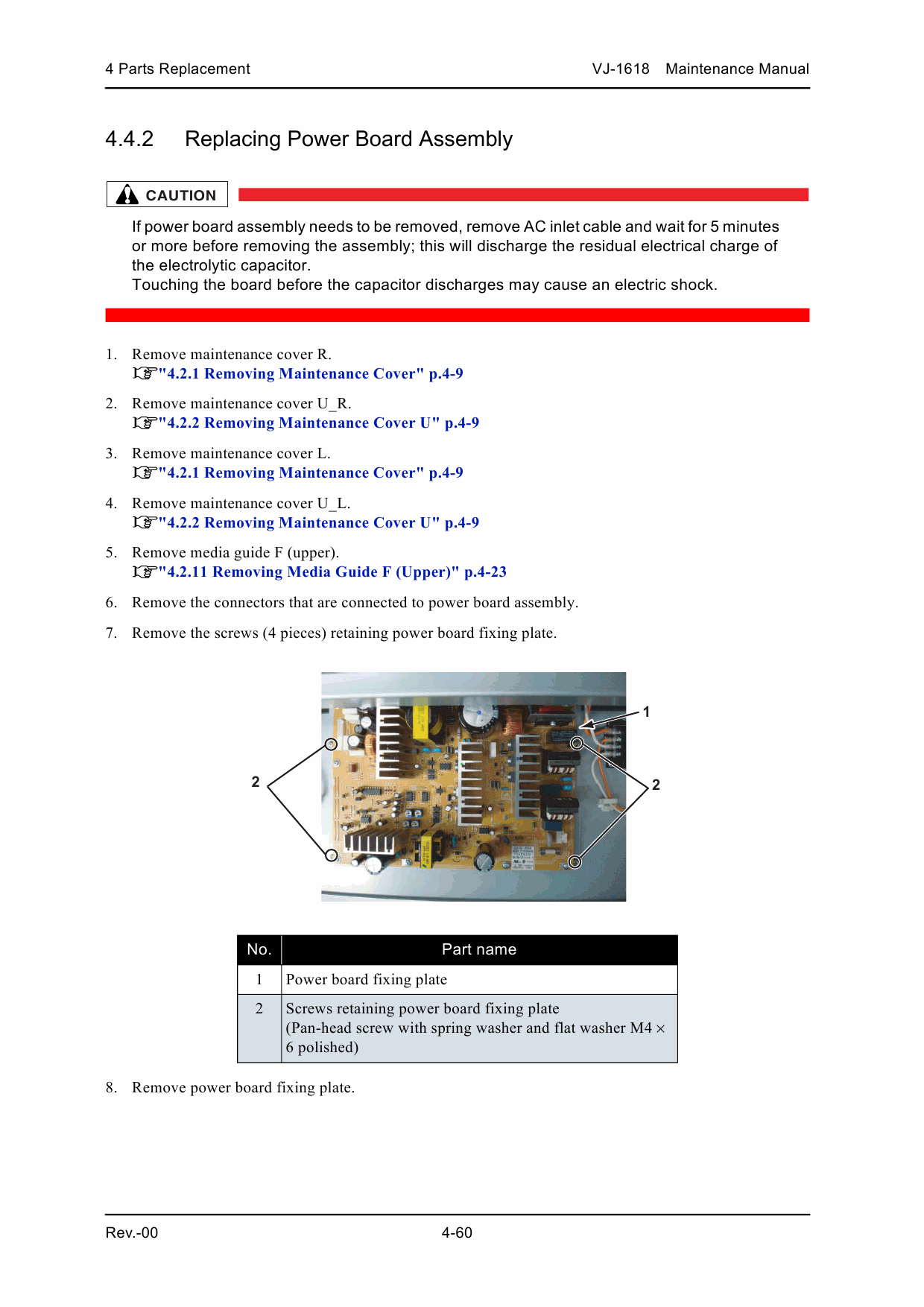 MUTOH ValueJet VJ 1618 MAINTENANCE Service and Parts Manual-2